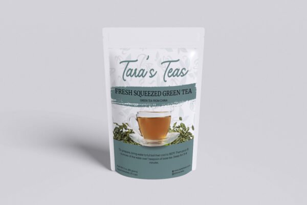 fresh squeezed green tea