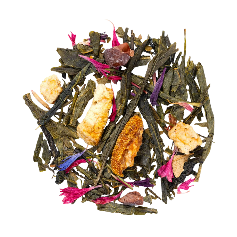 Autumn Morning Green Tea