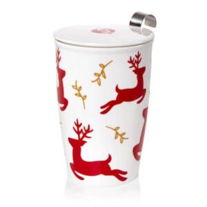 Double-Walled Ceramic Tea Mugs